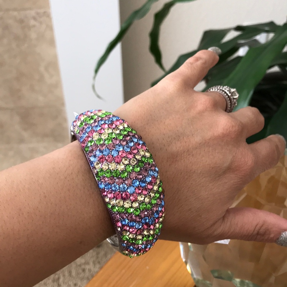Multi Color Bracelet Rhinestone - image 1